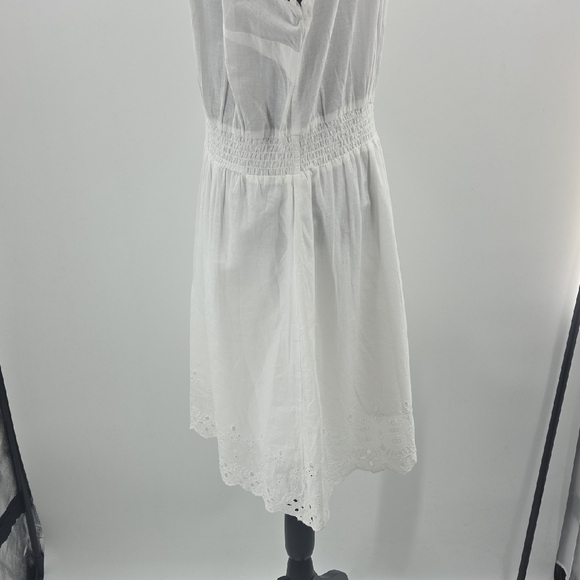 H&M White Dress With Lace And  Eyelet Detail NWT - Picture 15 of 16